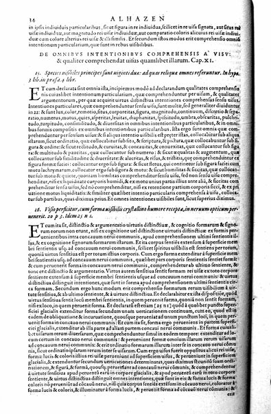 Opticae thesaurus. Alhazeni Arabis libri septem, nunc primùm editi. Eiusdem liber De crepusculis & nubium ascensionibus. Item Vitellonis Thuringolopoli libri 10. Omnes instaurati, figuris illustrati & aucti, adiecti etiam in Alhazenum commentarijs, a Federico Risnero