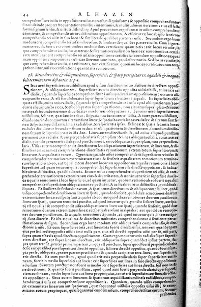 Opticae thesaurus. Alhazeni Arabis libri septem, nunc primùm editi. Eiusdem liber De crepusculis & nubium ascensionibus. Item Vitellonis Thuringolopoli libri 10. Omnes instaurati, figuris illustrati & aucti, adiecti etiam in Alhazenum commentarijs, a Federico Risnero