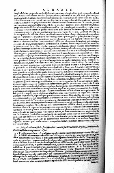 Opticae thesaurus. Alhazeni Arabis libri septem, nunc primùm editi. Eiusdem liber De crepusculis & nubium ascensionibus. Item Vitellonis Thuringolopoli libri 10. Omnes instaurati, figuris illustrati & aucti, adiecti etiam in Alhazenum commentarijs, a Federico Risnero