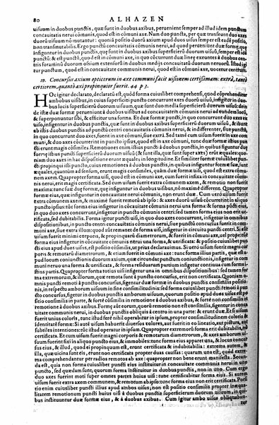 Opticae thesaurus. Alhazeni Arabis libri septem, nunc primùm editi. Eiusdem liber De crepusculis & nubium ascensionibus. Item Vitellonis Thuringolopoli libri 10. Omnes instaurati, figuris illustrati & aucti, adiecti etiam in Alhazenum commentarijs, a Federico Risnero