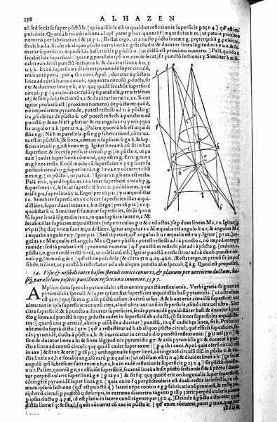 Opticae thesaurus. Alhazeni Arabis libri septem, nunc primùm editi. Eiusdem liber De crepusculis & nubium ascensionibus. Item Vitellonis Thuringolopoli libri 10. Omnes instaurati, figuris illustrati & aucti, adiecti etiam in Alhazenum commentarijs, a Federico Risnero