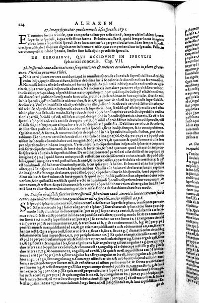Opticae thesaurus. Alhazeni Arabis libri septem, nunc primùm editi. Eiusdem liber De crepusculis & nubium ascensionibus. Item Vitellonis Thuringolopoli libri 10. Omnes instaurati, figuris illustrati & aucti, adiecti etiam in Alhazenum commentarijs, a Federico Risnero