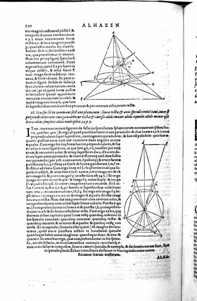 Opticae thesaurus. Alhazeni Arabis libri septem, nunc primùm editi. Eiusdem liber De crepusculis & nubium ascensionibus. Item Vitellonis Thuringolopoli libri 10. Omnes instaurati, figuris illustrati & aucti, adiecti etiam in Alhazenum commentarijs, a Federico Risnero