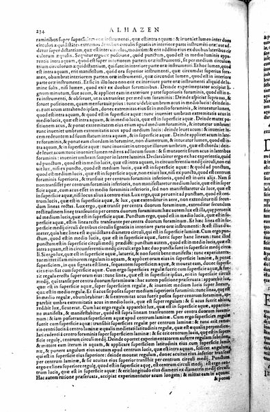 Opticae thesaurus. Alhazeni Arabis libri septem, nunc primùm editi. Eiusdem liber De crepusculis & nubium ascensionibus. Item Vitellonis Thuringolopoli libri 10. Omnes instaurati, figuris illustrati & aucti, adiecti etiam in Alhazenum commentarijs, a Federico Risnero