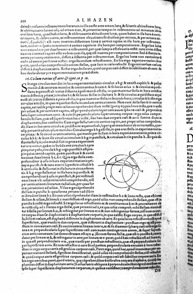 Opticae thesaurus. Alhazeni Arabis libri septem, nunc primùm editi. Eiusdem liber De crepusculis & nubium ascensionibus. Item Vitellonis Thuringolopoli libri 10. Omnes instaurati, figuris illustrati & aucti, adiecti etiam in Alhazenum commentarijs, a Federico Risnero