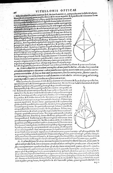 Opticae thesaurus. Alhazeni Arabis libri septem, nunc primùm editi. Eiusdem liber De crepusculis & nubium ascensionibus. Item Vitellonis Thuringolopoli libri 10. Omnes instaurati, figuris illustrati & aucti, adiecti etiam in Alhazenum commentarijs, a Federico Risnero