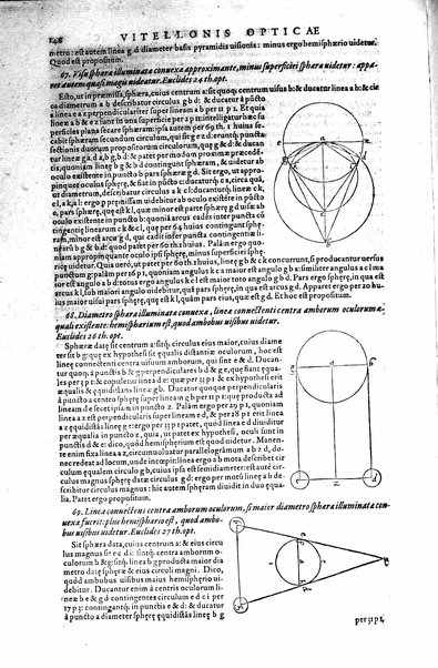 Opticae thesaurus. Alhazeni Arabis libri septem, nunc primùm editi. Eiusdem liber De crepusculis & nubium ascensionibus. Item Vitellonis Thuringolopoli libri 10. Omnes instaurati, figuris illustrati & aucti, adiecti etiam in Alhazenum commentarijs, a Federico Risnero