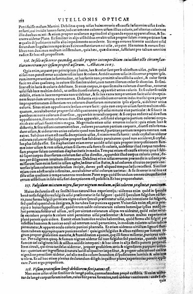 Opticae thesaurus. Alhazeni Arabis libri septem, nunc primùm editi. Eiusdem liber De crepusculis & nubium ascensionibus. Item Vitellonis Thuringolopoli libri 10. Omnes instaurati, figuris illustrati & aucti, adiecti etiam in Alhazenum commentarijs, a Federico Risnero