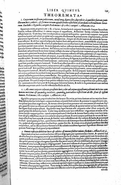 Opticae thesaurus. Alhazeni Arabis libri septem, nunc primùm editi. Eiusdem liber De crepusculis & nubium ascensionibus. Item Vitellonis Thuringolopoli libri 10. Omnes instaurati, figuris illustrati & aucti, adiecti etiam in Alhazenum commentarijs, a Federico Risnero