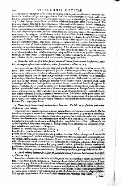 Opticae thesaurus. Alhazeni Arabis libri septem, nunc primùm editi. Eiusdem liber De crepusculis & nubium ascensionibus. Item Vitellonis Thuringolopoli libri 10. Omnes instaurati, figuris illustrati & aucti, adiecti etiam in Alhazenum commentarijs, a Federico Risnero