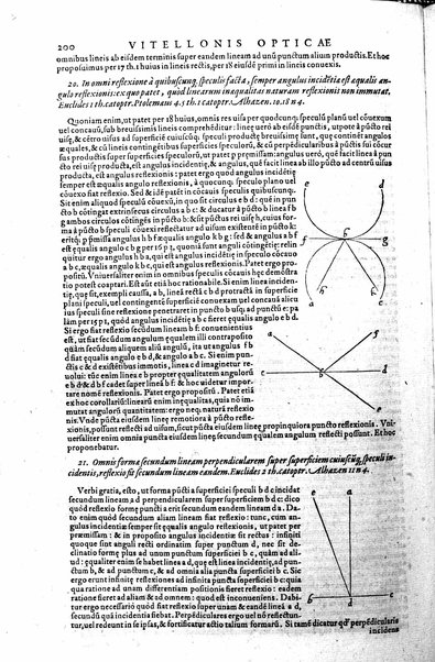 Opticae thesaurus. Alhazeni Arabis libri septem, nunc primùm editi. Eiusdem liber De crepusculis & nubium ascensionibus. Item Vitellonis Thuringolopoli libri 10. Omnes instaurati, figuris illustrati & aucti, adiecti etiam in Alhazenum commentarijs, a Federico Risnero