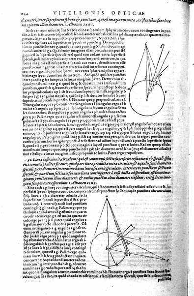 Opticae thesaurus. Alhazeni Arabis libri septem, nunc primùm editi. Eiusdem liber De crepusculis & nubium ascensionibus. Item Vitellonis Thuringolopoli libri 10. Omnes instaurati, figuris illustrati & aucti, adiecti etiam in Alhazenum commentarijs, a Federico Risnero