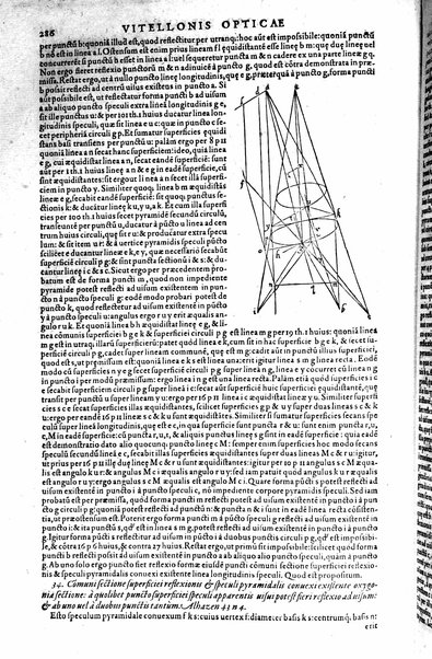 Opticae thesaurus. Alhazeni Arabis libri septem, nunc primùm editi. Eiusdem liber De crepusculis & nubium ascensionibus. Item Vitellonis Thuringolopoli libri 10. Omnes instaurati, figuris illustrati & aucti, adiecti etiam in Alhazenum commentarijs, a Federico Risnero