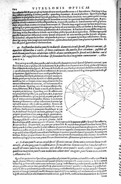 Opticae thesaurus. Alhazeni Arabis libri septem, nunc primùm editi. Eiusdem liber De crepusculis & nubium ascensionibus. Item Vitellonis Thuringolopoli libri 10. Omnes instaurati, figuris illustrati & aucti, adiecti etiam in Alhazenum commentarijs, a Federico Risnero