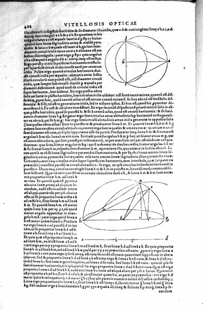 Opticae thesaurus. Alhazeni Arabis libri septem, nunc primùm editi. Eiusdem liber De crepusculis & nubium ascensionibus. Item Vitellonis Thuringolopoli libri 10. Omnes instaurati, figuris illustrati & aucti, adiecti etiam in Alhazenum commentarijs, a Federico Risnero