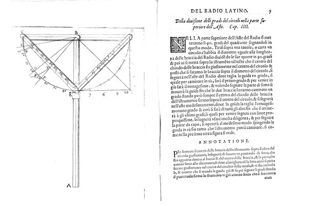 Trattato del radio latino istrumento giustissimo & facile piu d'ogn'altro per per prendere qual si voglia misura, & positione di luogo tanto in cielo, come in terra. Il quale oltre alle operationi proprie sue fa anco tutte quelle della gran regola di C. Tolomeo, & dell'antico radio astronomico. Inuentato dall'ill.mo et eccell.mo signor Latino Orsini