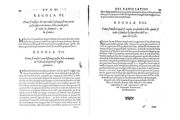Trattato del radio latino istrumento giustissimo & facile piu d'ogn'altro per per prendere qual si voglia misura, & positione di luogo tanto in cielo, come in terra. Il quale oltre alle operationi proprie sue fa anco tutte quelle della gran regola di C. Tolomeo, & dell'antico radio astronomico. Inuentato dall'ill.mo et eccell.mo signor Latino Orsini