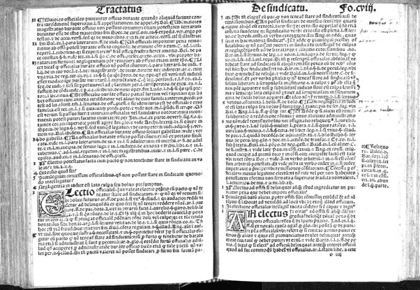 Paris de Puteo De sindicatu: Excellentissimi ac doctissimi Iuris vtriusque doctoris maximique practici domini Paridis de Pueto Neapolitani In materia sindicatus omnium officialium Tractatus vna cum apostillis domini Benedicti Vadi forosemproniensis in margine appositis: & Tabula eiusdem domini Benedicti recenter edita. Adiecta sunt etiam nonnulla summaria valde vtilia (que in alijs exemplaribus antea impressis non reperies) principales materias amplectentia.