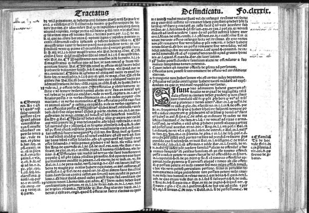 Paris de Puteo De sindicatu: Excellentissimi ac doctissimi Iuris vtriusque doctoris maximique practici domini Paridis de Pueto Neapolitani In materia sindicatus omnium officialium Tractatus vna cum apostillis domini Benedicti Vadi forosemproniensis in margine appositis: & Tabula eiusdem domini Benedicti recenter edita. Adiecta sunt etiam nonnulla summaria valde vtilia (que in alijs exemplaribus antea impressis non reperies) principales materias amplectentia.