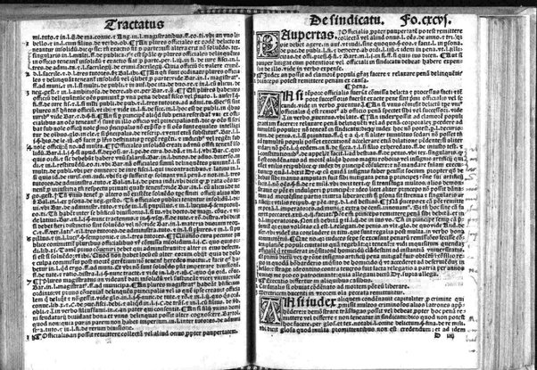 Paris de Puteo De sindicatu: Excellentissimi ac doctissimi Iuris vtriusque doctoris maximique practici domini Paridis de Pueto Neapolitani In materia sindicatus omnium officialium Tractatus vna cum apostillis domini Benedicti Vadi forosemproniensis in margine appositis: & Tabula eiusdem domini Benedicti recenter edita. Adiecta sunt etiam nonnulla summaria valde vtilia (que in alijs exemplaribus antea impressis non reperies) principales materias amplectentia.