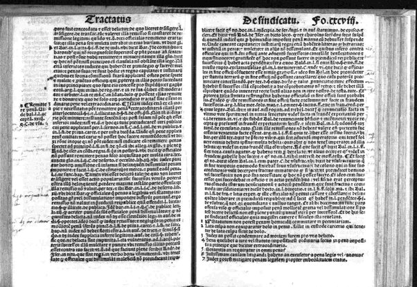 Paris de Puteo De sindicatu: Excellentissimi ac doctissimi Iuris vtriusque doctoris maximique practici domini Paridis de Pueto Neapolitani In materia sindicatus omnium officialium Tractatus vna cum apostillis domini Benedicti Vadi forosemproniensis in margine appositis: & Tabula eiusdem domini Benedicti recenter edita. Adiecta sunt etiam nonnulla summaria valde vtilia (que in alijs exemplaribus antea impressis non reperies) principales materias amplectentia.