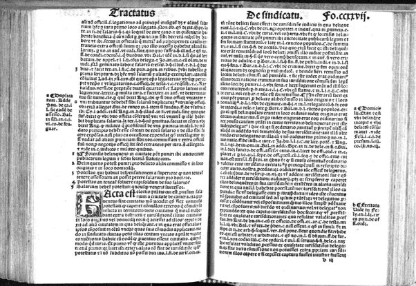 Paris de Puteo De sindicatu: Excellentissimi ac doctissimi Iuris vtriusque doctoris maximique practici domini Paridis de Pueto Neapolitani In materia sindicatus omnium officialium Tractatus vna cum apostillis domini Benedicti Vadi forosemproniensis in margine appositis: & Tabula eiusdem domini Benedicti recenter edita. Adiecta sunt etiam nonnulla summaria valde vtilia (que in alijs exemplaribus antea impressis non reperies) principales materias amplectentia.