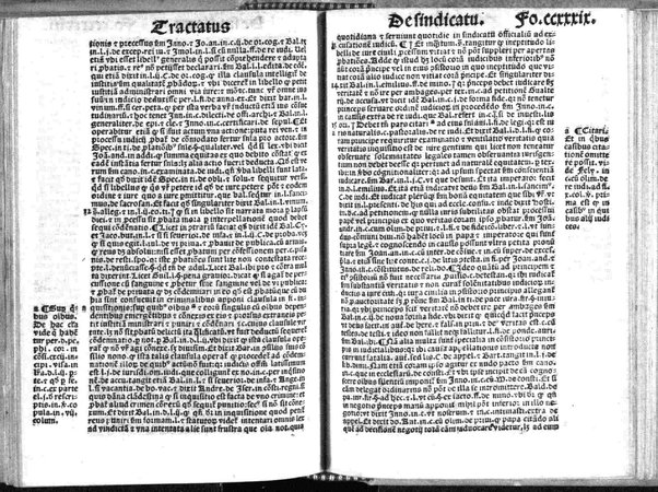 Paris de Puteo De sindicatu: Excellentissimi ac doctissimi Iuris vtriusque doctoris maximique practici domini Paridis de Pueto Neapolitani In materia sindicatus omnium officialium Tractatus vna cum apostillis domini Benedicti Vadi forosemproniensis in margine appositis: & Tabula eiusdem domini Benedicti recenter edita. Adiecta sunt etiam nonnulla summaria valde vtilia (que in alijs exemplaribus antea impressis non reperies) principales materias amplectentia.