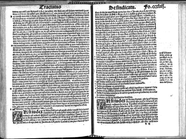 Paris de Puteo De sindicatu: Excellentissimi ac doctissimi Iuris vtriusque doctoris maximique practici domini Paridis de Pueto Neapolitani In materia sindicatus omnium officialium Tractatus vna cum apostillis domini Benedicti Vadi forosemproniensis in margine appositis: & Tabula eiusdem domini Benedicti recenter edita. Adiecta sunt etiam nonnulla summaria valde vtilia (que in alijs exemplaribus antea impressis non reperies) principales materias amplectentia.
