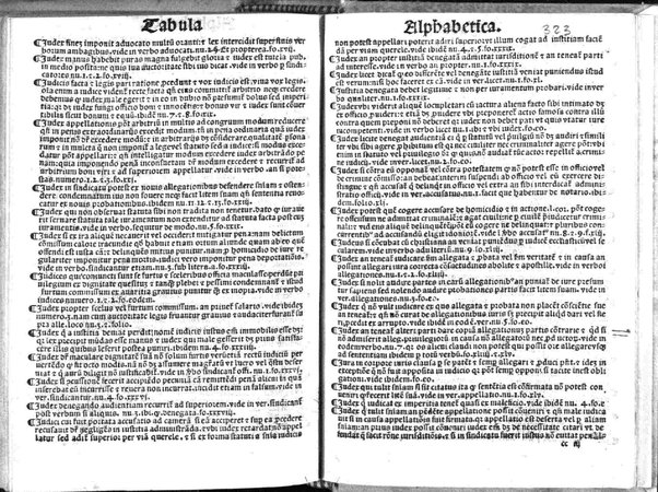 Paris de Puteo De sindicatu: Excellentissimi ac doctissimi Iuris vtriusque doctoris maximique practici domini Paridis de Pueto Neapolitani In materia sindicatus omnium officialium Tractatus vna cum apostillis domini Benedicti Vadi forosemproniensis in margine appositis: & Tabula eiusdem domini Benedicti recenter edita. Adiecta sunt etiam nonnulla summaria valde vtilia (que in alijs exemplaribus antea impressis non reperies) principales materias amplectentia.