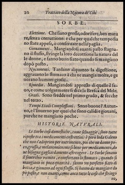 Trattato della natura de' cibi et del bere, del sig. Baldassare Pisanelli ... Nel quale non solo tutte le virtù, & i vitii di quelli minutamente si palesano, ma anco i rimedii per correggere i loro difetti copiosamente s'insegnano ...