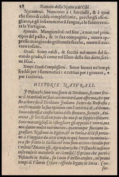 Trattato della natura de' cibi et del bere, del sig. Baldassare Pisanelli ... Nel quale non solo tutte le virtù, & i vitii di quelli minutamente si palesano, ma anco i rimedii per correggere i loro difetti copiosamente s'insegnano ...