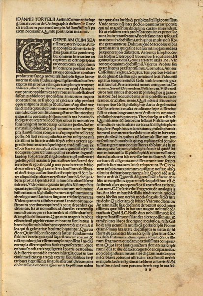 Ioannis Tortelii Aretini Orthographia. Ioannis Tortelii Lima quædam per Georgium Vallam tractatum de orthographia