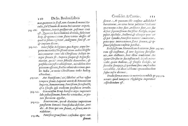 Antonii Posseuini ... Iudicium de Nuæ militis Galli scriptis, quæ ille Discursus politicos, & militares inscripsit. De Ioannis Bodini Methodo historiæ: Libris de repub. & Dæmonomania. De Philippi Mornaei libro de perfectione Christiana. De Nicolao Machiauello