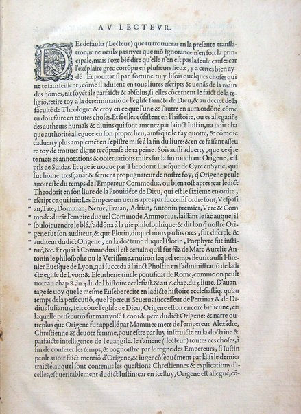 Les oeuures de S. Iustin philosophe et martyr, mises de grec in francois, par Ian de Maumont. ...