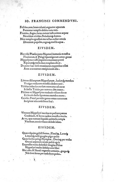 Aquatilium animalium historiæ, liber primus, cum eorundem formis, ære excusis. Hippolyto Saluiano ... auctore