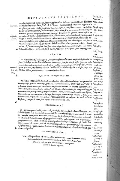 Aquatilium animalium historiæ, liber primus, cum eorundem formis, ære excusis. Hippolyto Saluiano ... auctore