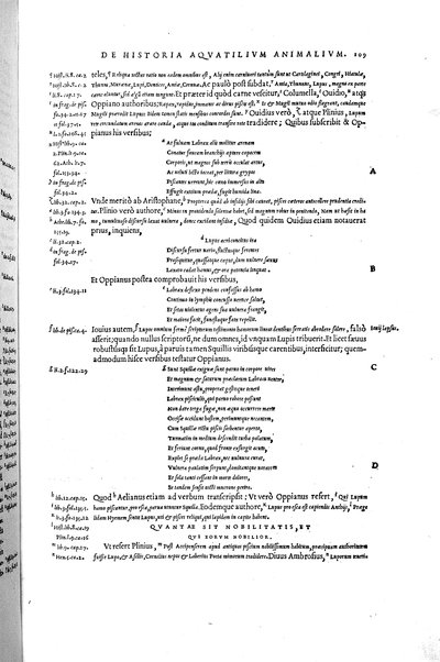 Aquatilium animalium historiæ, liber primus, cum eorundem formis, ære excusis. Hippolyto Saluiano ... auctore