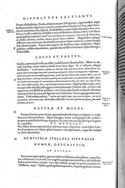 Aquatilium animalium historiæ, liber primus, cum eorundem formis, ære excusis. Hippolyto Saluiano ... auctore