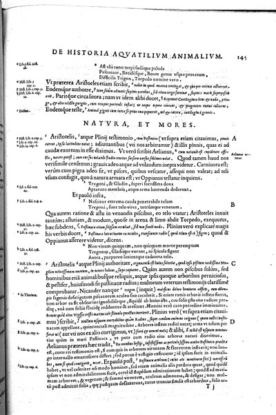 Aquatilium animalium historiæ, liber primus, cum eorundem formis, ære excusis. Hippolyto Saluiano ... auctore