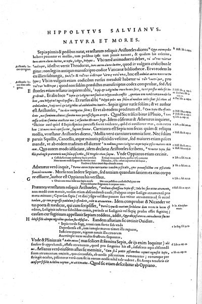 Aquatilium animalium historiæ, liber primus, cum eorundem formis, ære excusis. Hippolyto Saluiano ... auctore