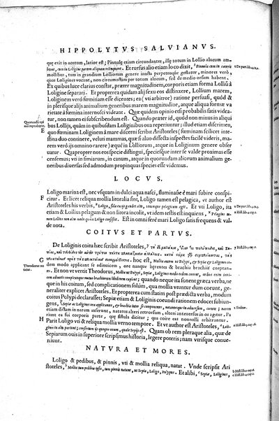 Aquatilium animalium historiæ, liber primus, cum eorundem formis, ære excusis. Hippolyto Saluiano ... auctore