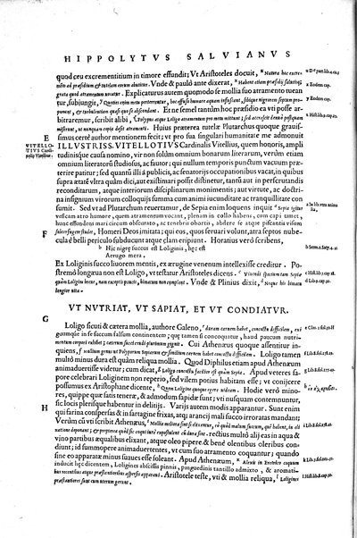 Aquatilium animalium historiæ, liber primus, cum eorundem formis, ære excusis. Hippolyto Saluiano ... auctore
