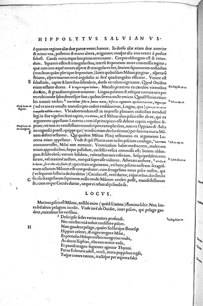 Aquatilium animalium historiæ, liber primus, cum eorundem formis, ære excusis. Hippolyto Saluiano ... auctore