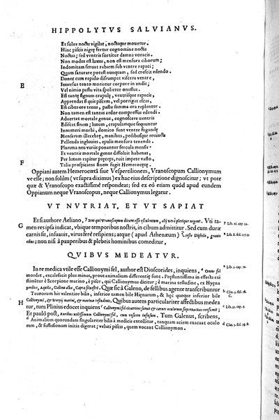 Aquatilium animalium historiæ, liber primus, cum eorundem formis, ære excusis. Hippolyto Saluiano ... auctore