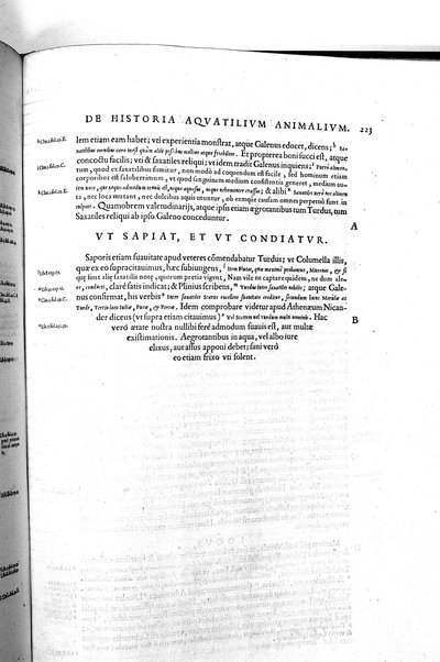 Aquatilium animalium historiæ, liber primus, cum eorundem formis, ære excusis. Hippolyto Saluiano ... auctore