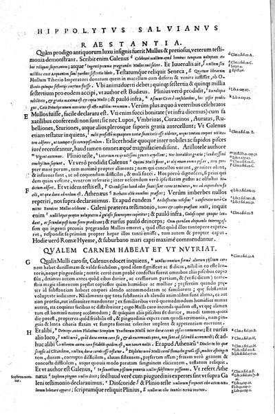 Aquatilium animalium historiæ, liber primus, cum eorundem formis, ære excusis. Hippolyto Saluiano ... auctore