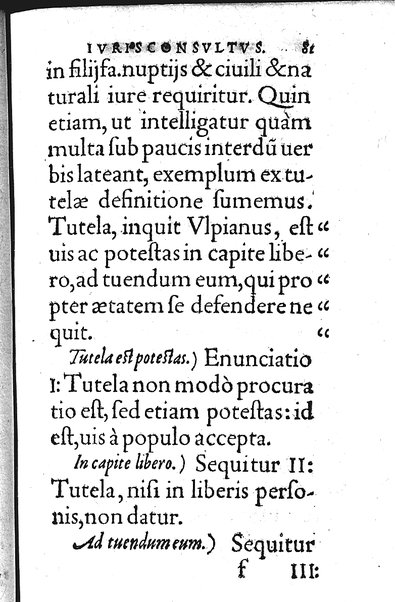 Iurisconsultus, siue De optimo genere iuris interpretandi: Franc. Hotomani iurisc. liber: in quo L. Gallus, L. Lecta, L. Filius quem, L. Frater à frate, & aliae complures explicantur. Adiecto rerum ac uerborum indice locupletissimo. ...