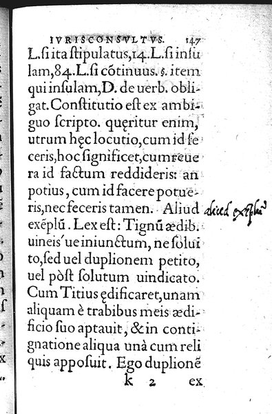 Iurisconsultus, siue De optimo genere iuris interpretandi: Franc. Hotomani iurisc. liber: in quo L. Gallus, L. Lecta, L. Filius quem, L. Frater à frate, & aliae complures explicantur. Adiecto rerum ac uerborum indice locupletissimo. ...