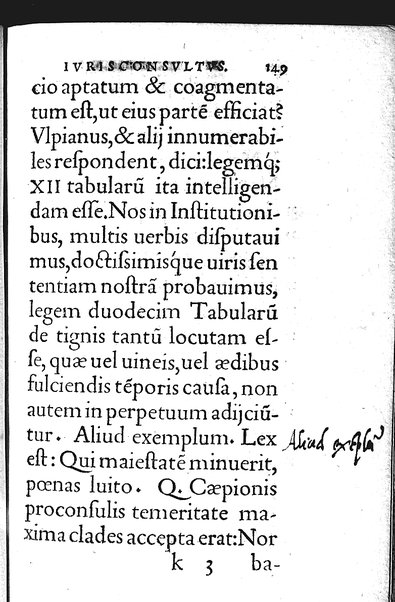 Iurisconsultus, siue De optimo genere iuris interpretandi: Franc. Hotomani iurisc. liber: in quo L. Gallus, L. Lecta, L. Filius quem, L. Frater à frate, & aliae complures explicantur. Adiecto rerum ac uerborum indice locupletissimo. ...