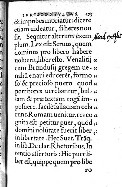 Iurisconsultus, siue De optimo genere iuris interpretandi: Franc. Hotomani iurisc. liber: in quo L. Gallus, L. Lecta, L. Filius quem, L. Frater à frate, & aliae complures explicantur. Adiecto rerum ac uerborum indice locupletissimo. ...